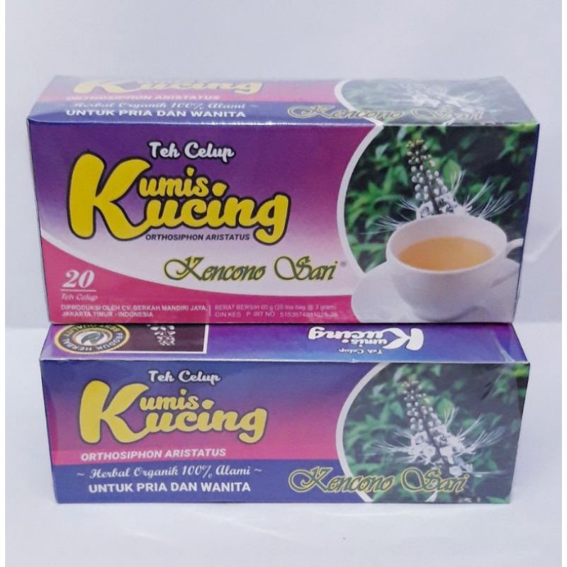 

Teh Celup Kumis Kucing Kencono Sari Herbal Batu Ginjal Isi 20 Celup