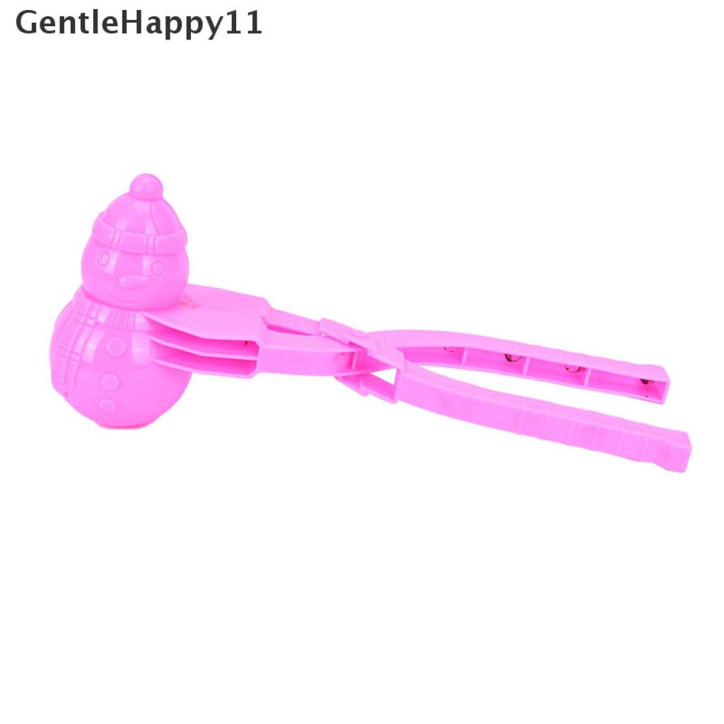 Gentlehappy Winter Plastic Snowball Maker Clip Pembuat Bola Salju Lucu Snowballs Outdoor Sport