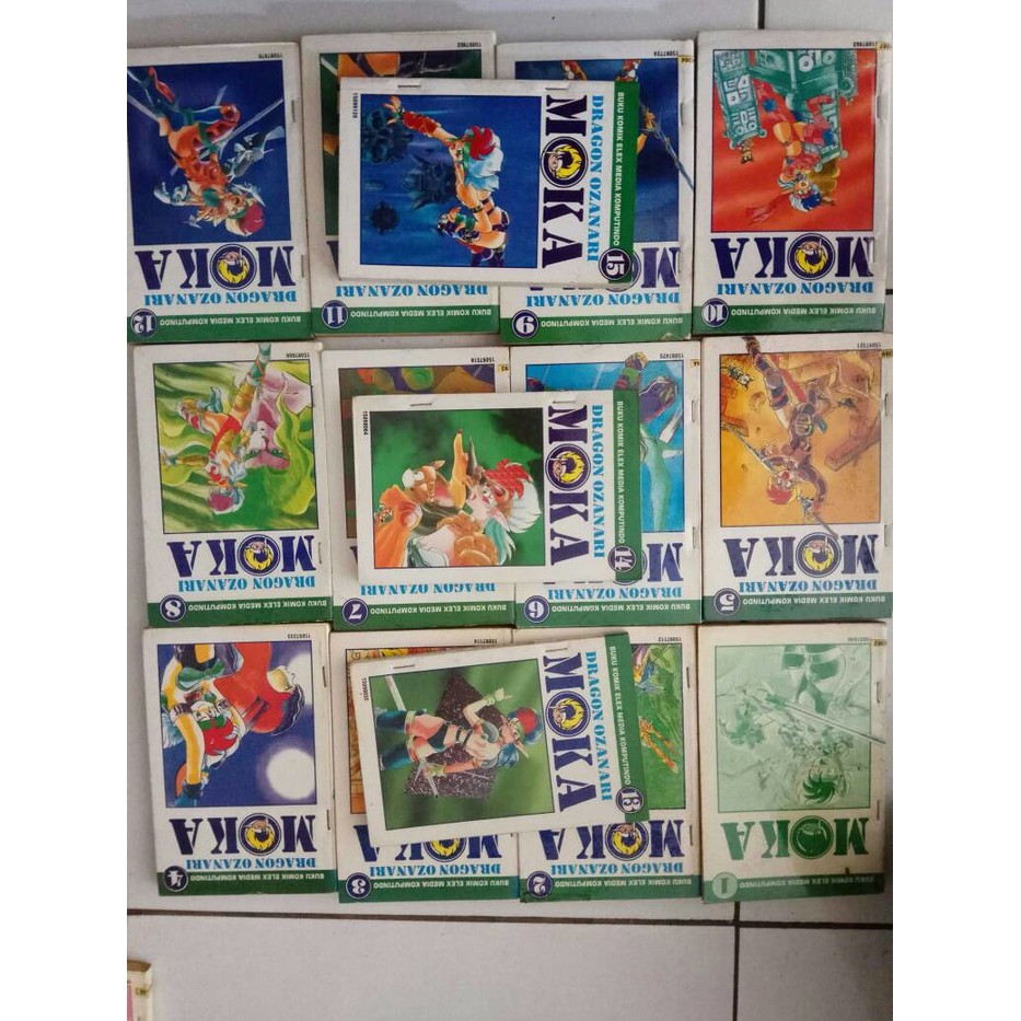 Komik dragon ozanari moka 1-15 TAMAT