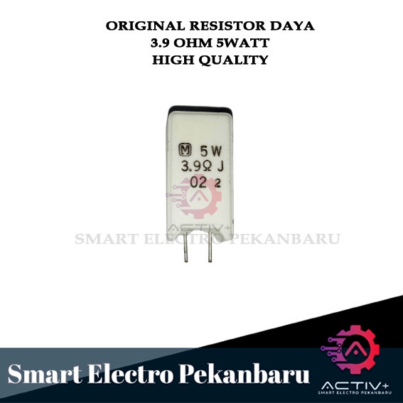 ORIGINAL RESISTOR 3.9 OHM 5WATT MODEL TEGAK NOBLE RESISTOR 3.9OHM RESISTOR 5 WATT 3,9 OHM RESISTOR K