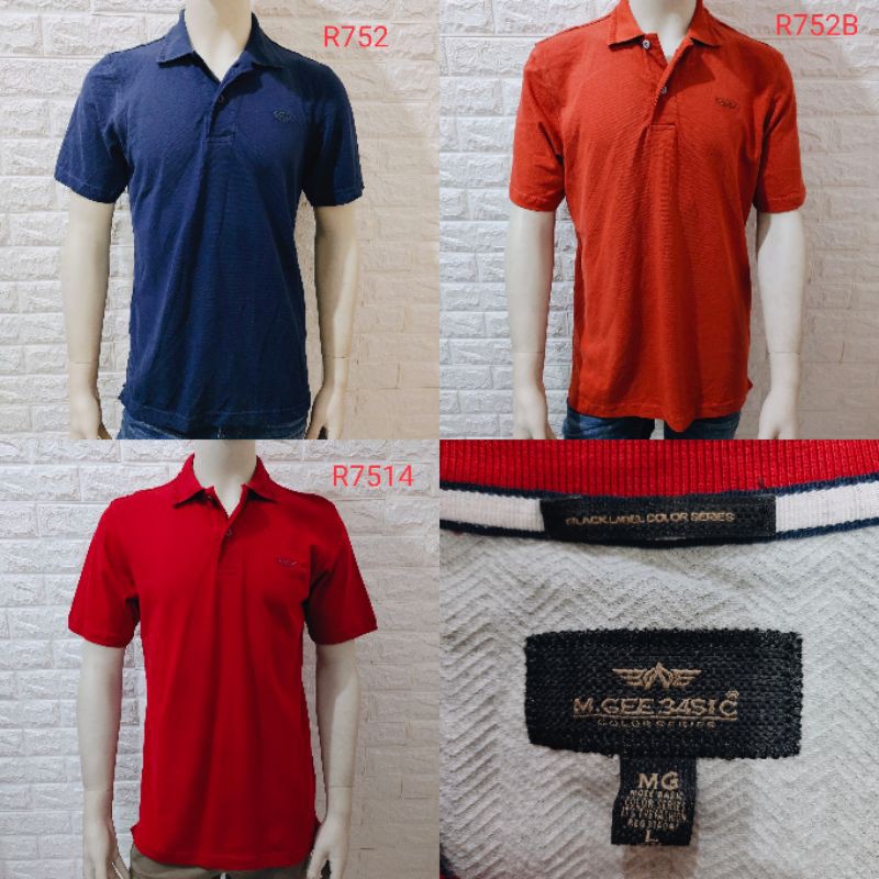 NEW Kaos MGEE Polo Pria AR752 AR7514