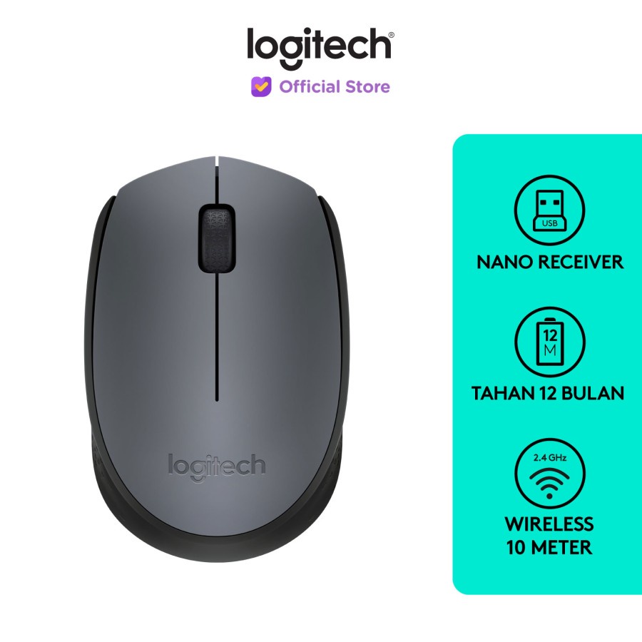 LOGITECH WIRELESS MOUSE M171 ORIGINAL / MOUSE WIRELESS M 171