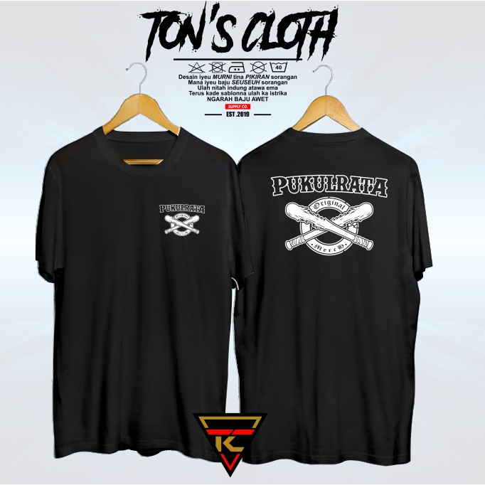 Kaos Baju Distro Pukul Rata Rumble Merch - D2Z CLOTHING