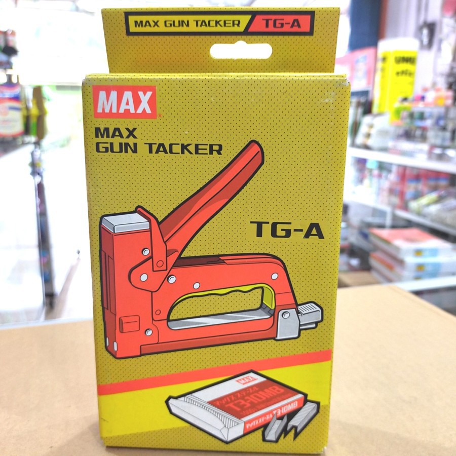 

MAX Gun Tacker TG A - Staple Gun - Staples Klip Kertas