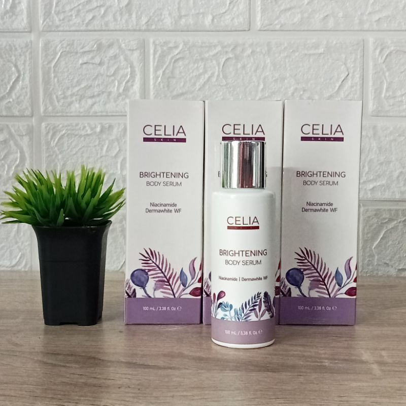 Paket Triple Brightening Body Serum Celia (3 pcs)