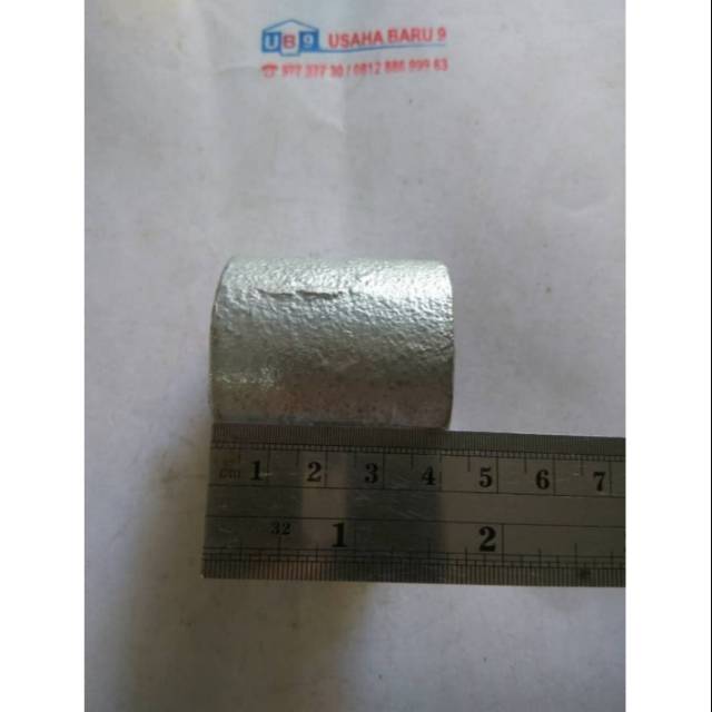 Sok Besi / Sambungan Pipa Besi 1"