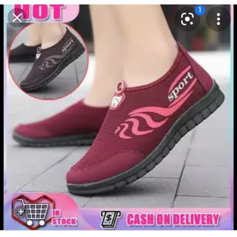 dedinbrado - sepatu wanita slip on sport terbaru