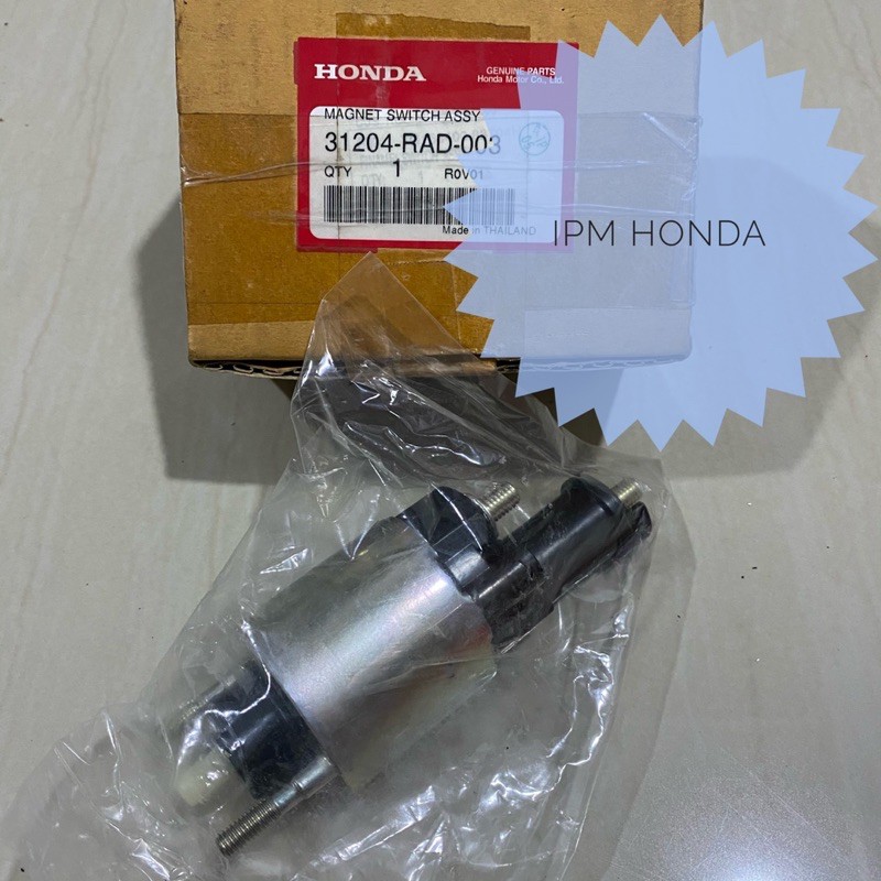 Switch Swit Stater Starter Magnet Solenoid Honda Accord CM5 2003 2004 2005 2006 2007 31204 RAD Honda