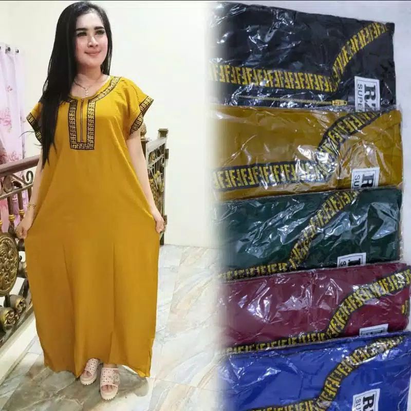 DASTER ARAB RENDA ASMARA | DASTER ARAB | DASTER ARAB RAYON | RESLETING DEPAN BUSUI