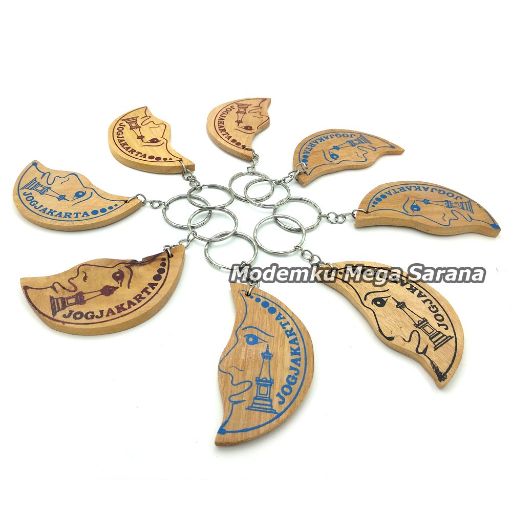 Souvenir Gantungan Kunci Jogja GTK15 - Oleh Oleh Khas Jogja