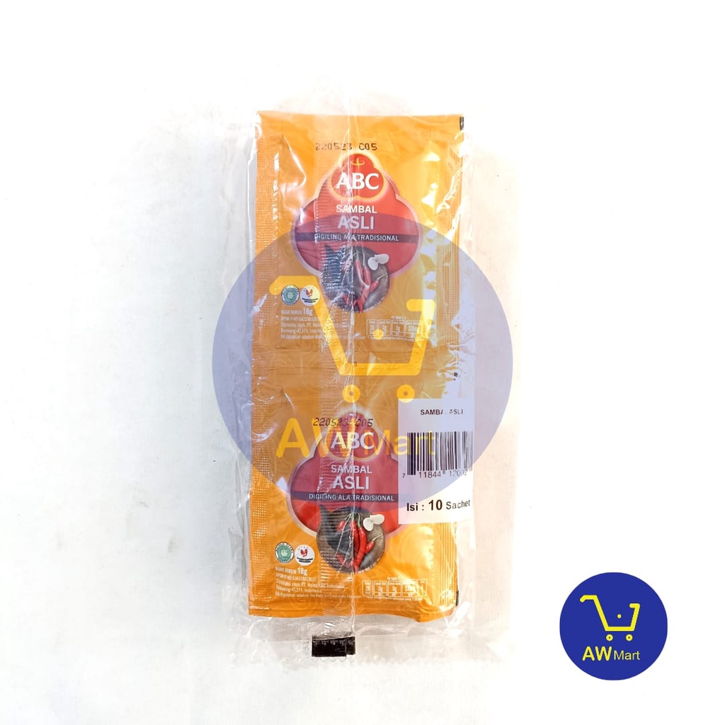 ABC SAMBAL ASLI RENCENGAN (10'S X 18GR)