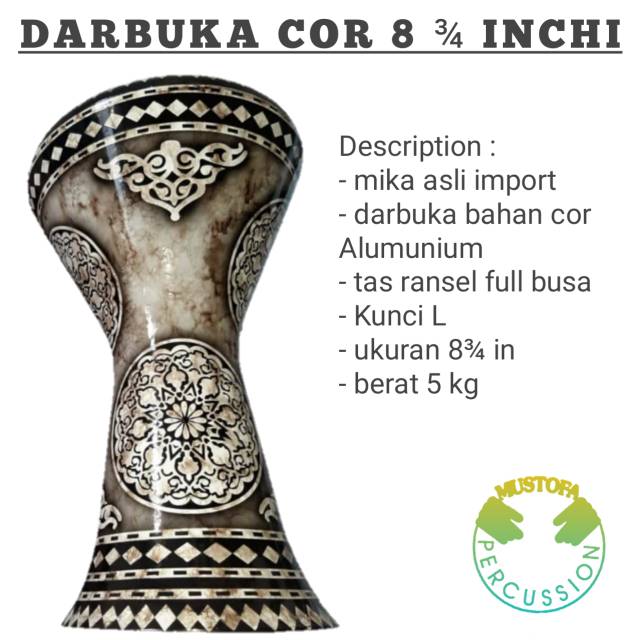 Darbuka Mesir 8,75 in