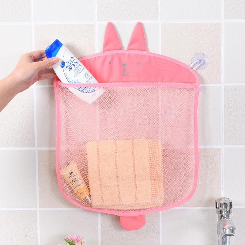 UNNISO - Shower Bag Motif Binatang / Bathroom Hanging Home Storage Organizer