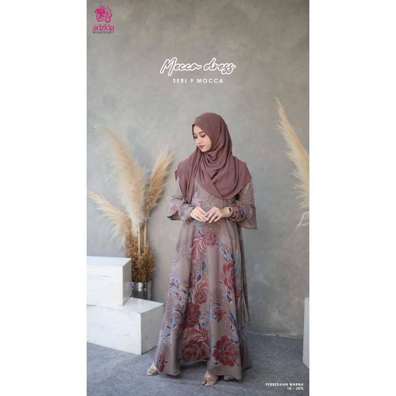 MECCA dress daily series by adzkia hijab