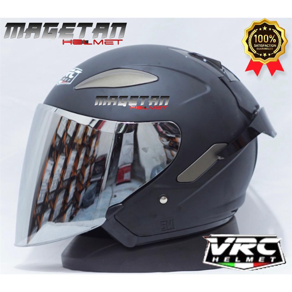 HELM VRC CENTRO paket ganteng spoiler,kaca venom iridium-3