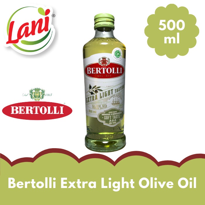 

Bertolli Extra Light Olive Oil 500 ml Terlaris