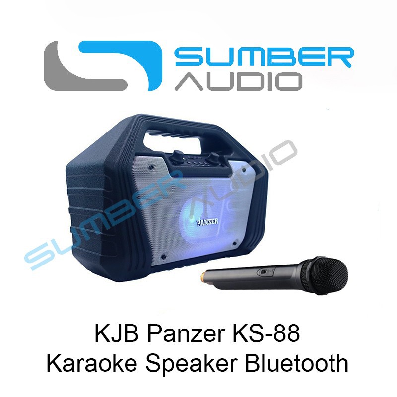 KJB KS88 Speaker Karaoke 5 Inch Portable Panzer KS-88 Bluetooth Wireless