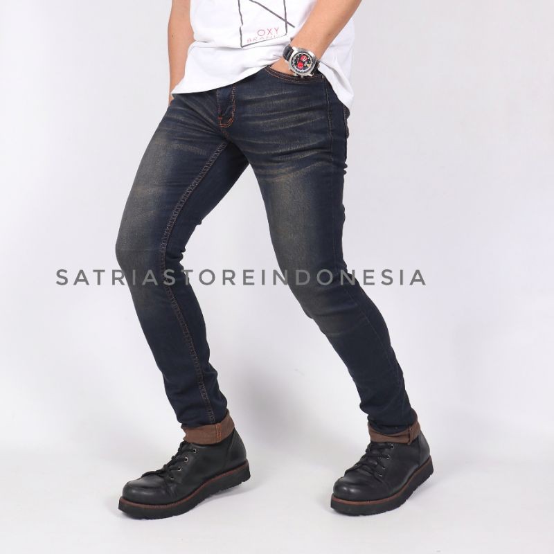 CELANA PANJANG PRIA SKINNY JEANS STRETCH