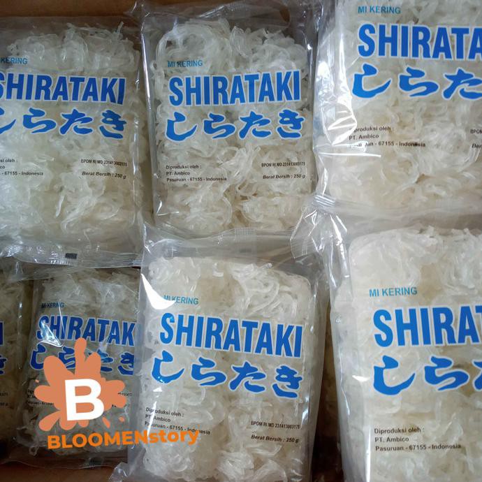 

Terlaris# Dry Shirataki Mie Diet Isi 10Pc | 250Gr