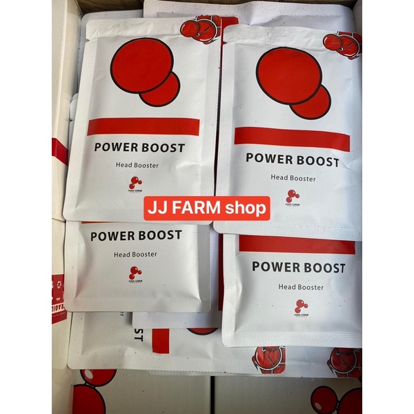 POWER BOOST HEAD BOOSTER aqualunub serbuk jenonh serbuk jenong ajaib besarkan kepala ikan louhan