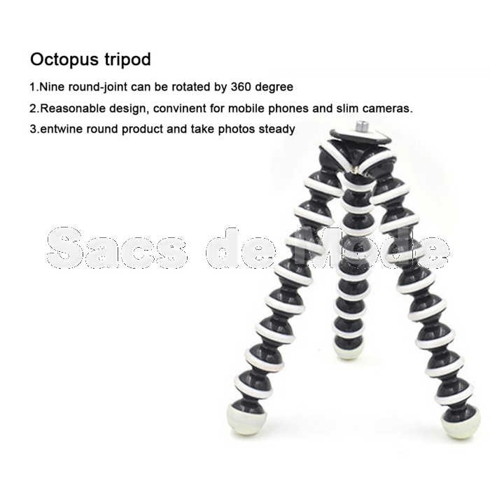 Octopus Gorilla MEDIUM SIZE Tripod FREE Mount for GoPro, Xiaomi, Brica, dll