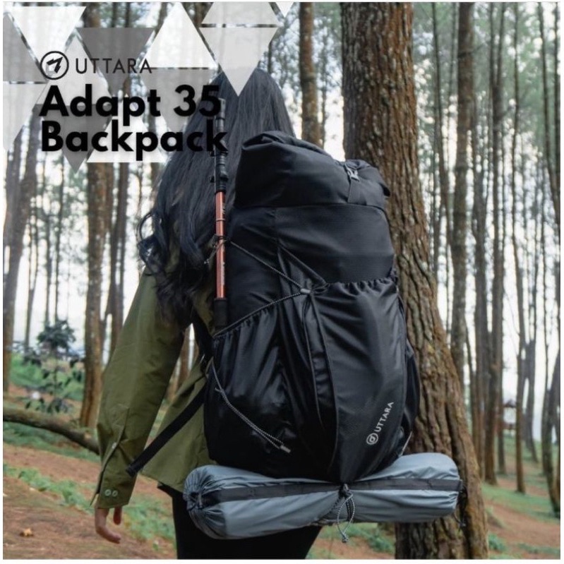 Backpack Ultralight tas gunung merk uttara premium