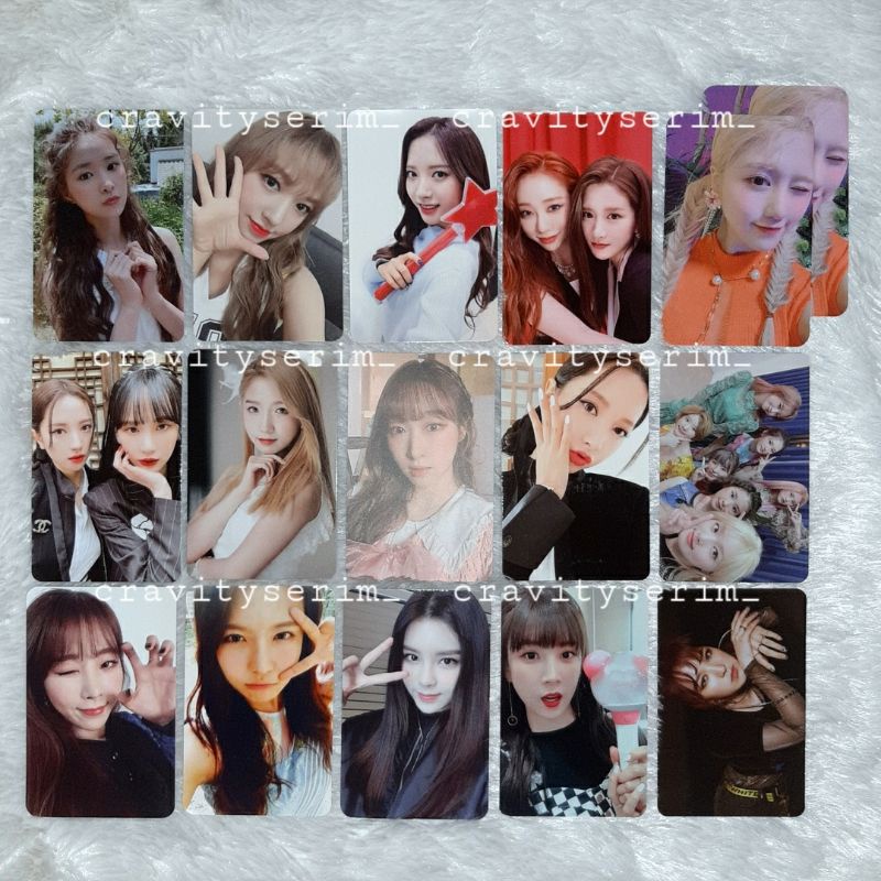 PC Photocard Album Blackpink WJSN APINK Everglow IZ*ONE IZONE Lovelyz LOONA gugudan nature chengxiao