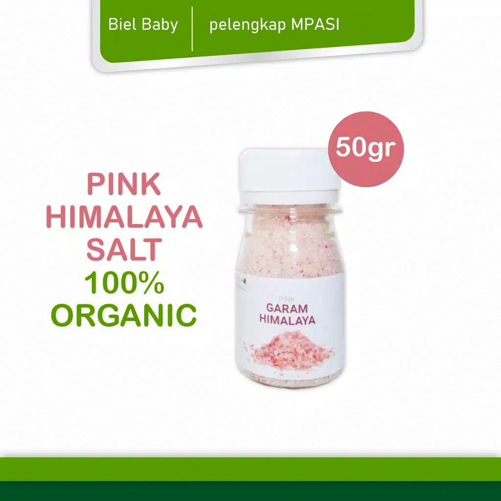 

himalaya pink salt pengganti garam untuk MPASI pure alami