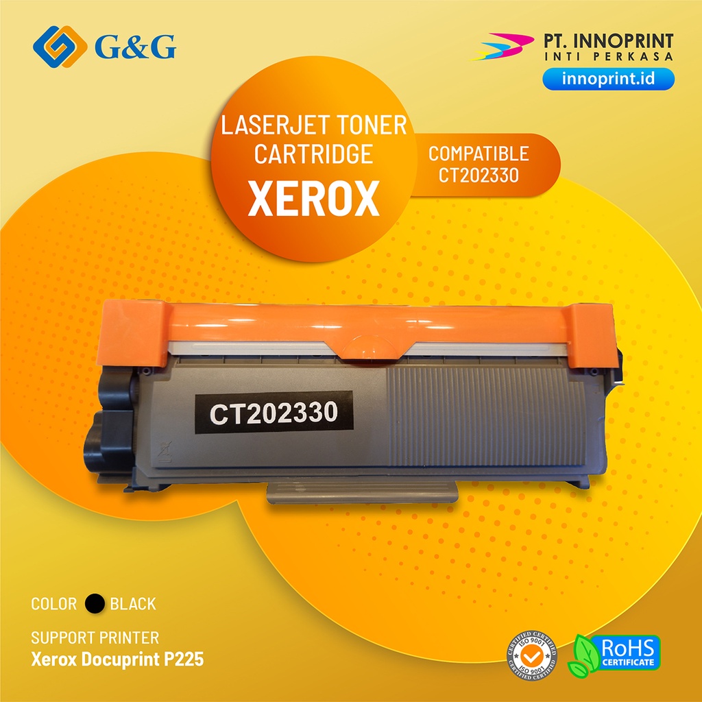 Compatible Printer Fuji Xerox Docuprint P225 (Tinta Toner CT202330)