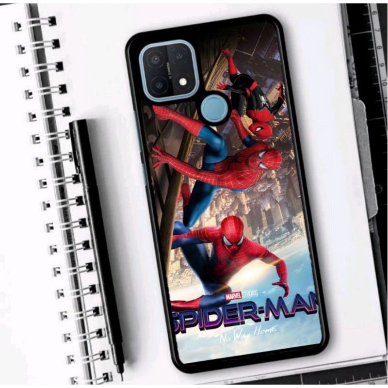 Athan Case Custom Oppo A15 A15s Fashion Aesthetic Motif Spiderman Terbaru series