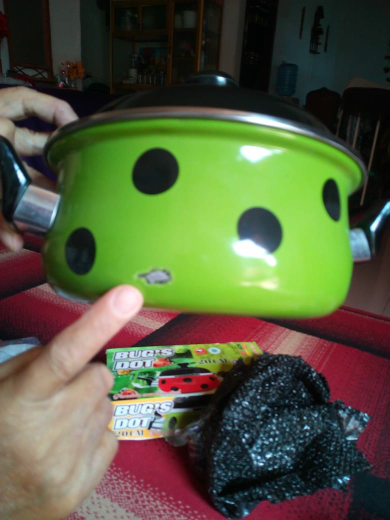 Home-klik Maspion Bugs Dot Panci Polkadot 20 Cm - Random