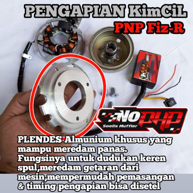 MAGHNET SPUL PLENDES CDI LIMITER PENGAPIAN RACING KIMCIL/KYMCO PNP FORCE1 FIZR FIZR
