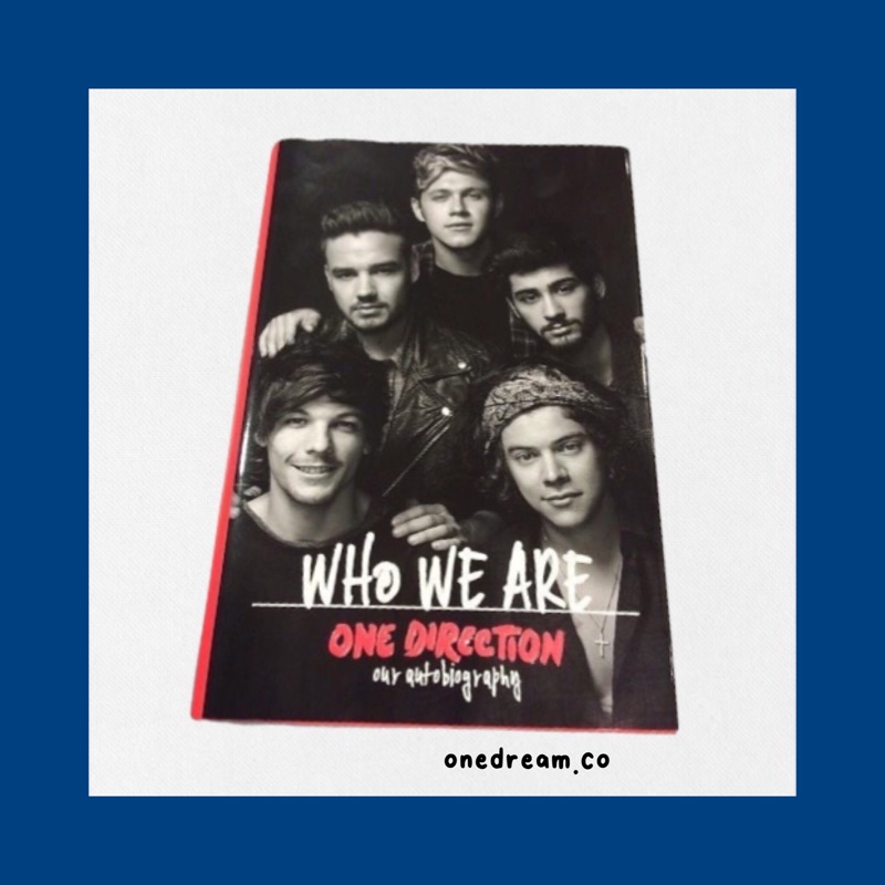 WHO WE ARE ONE DIRECTION BOOK