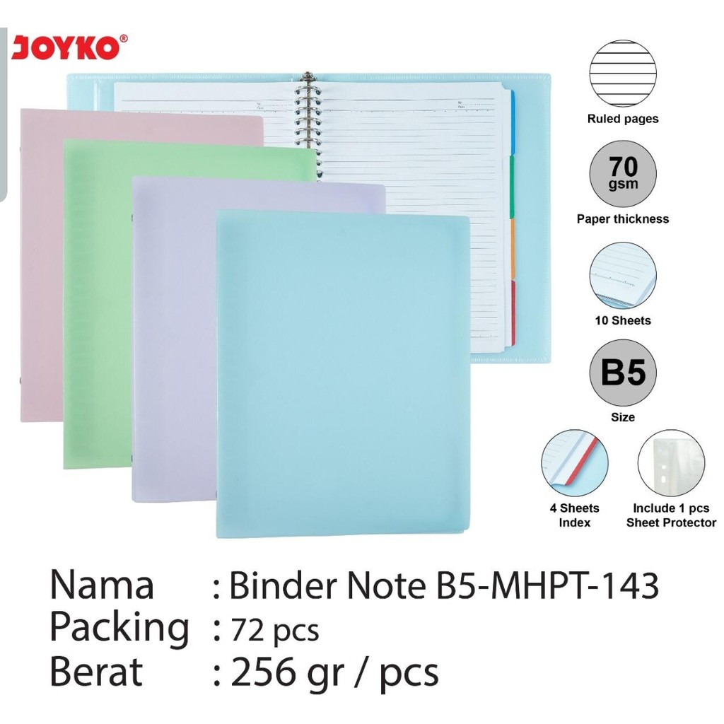 Jual Binder Pastel Besar B5 Joyko | Shopee Indonesia