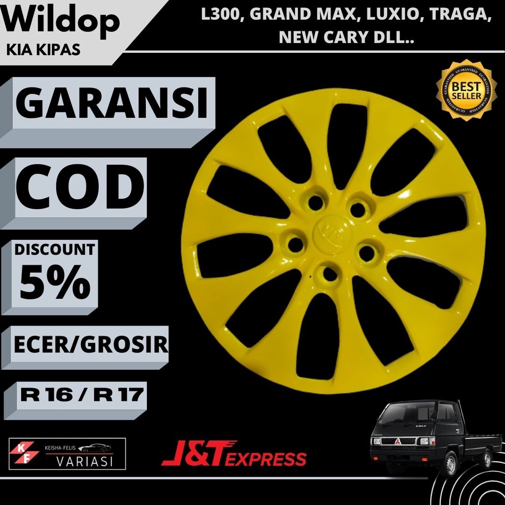 wildop l300 ring 16 fiberglas bisa request warna