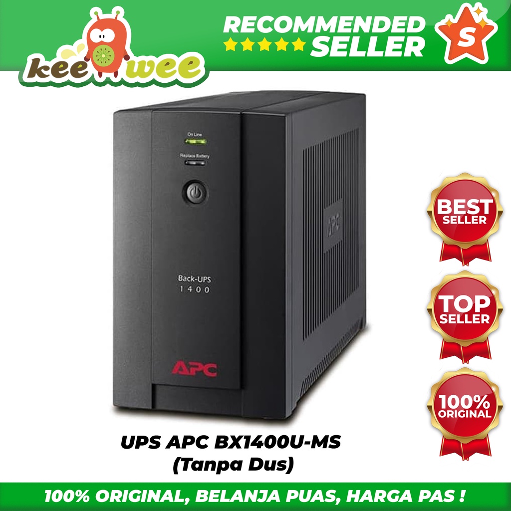 UPS APC BX1400U-MS (Tanpa Dus)