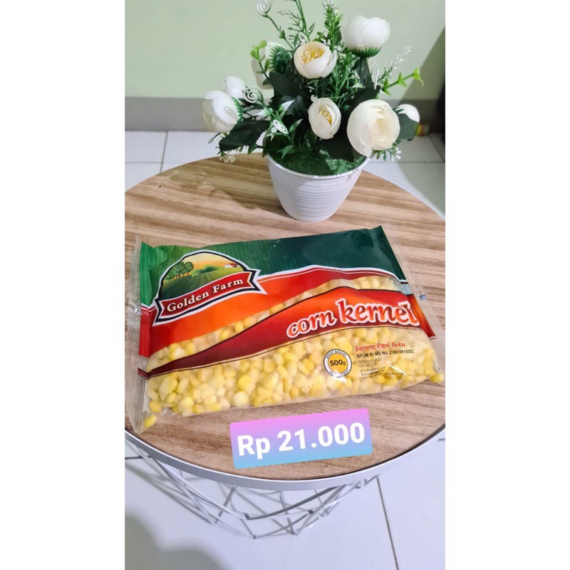 

GOLDEN FARM CORN KERNEL JAGUNG PIPIL 500 GRAM