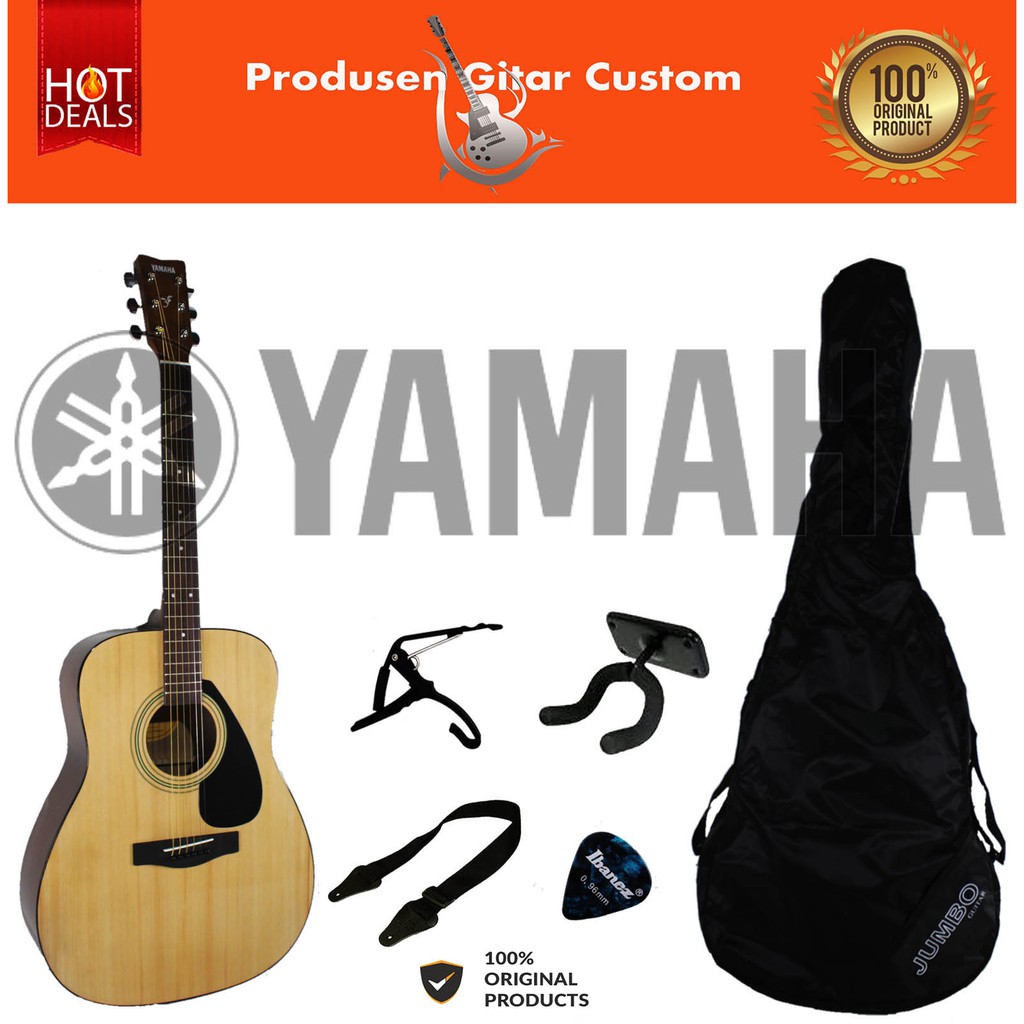 Original Gitar Yamaha F310 Akustik Elektrik | Shopee Indonesia