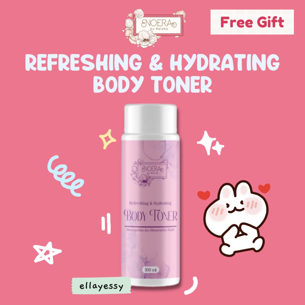 Noera Body Toner - Toner Badan - Hydrating &amp; Refreshing