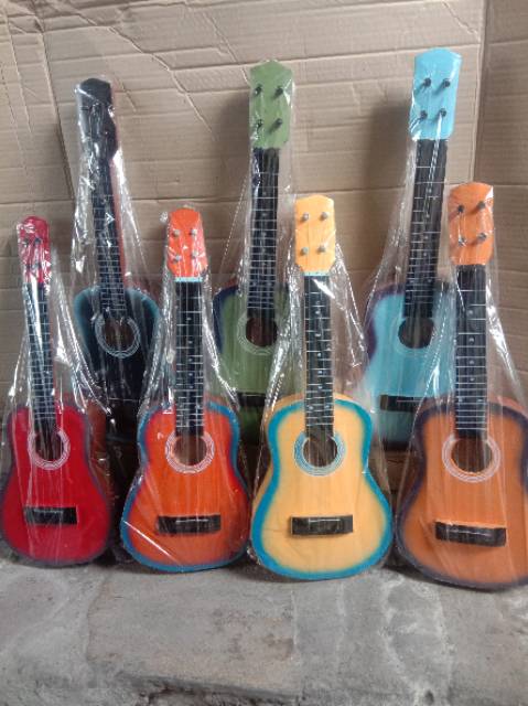 gitar mainan ketrung ukulele murah senar 4