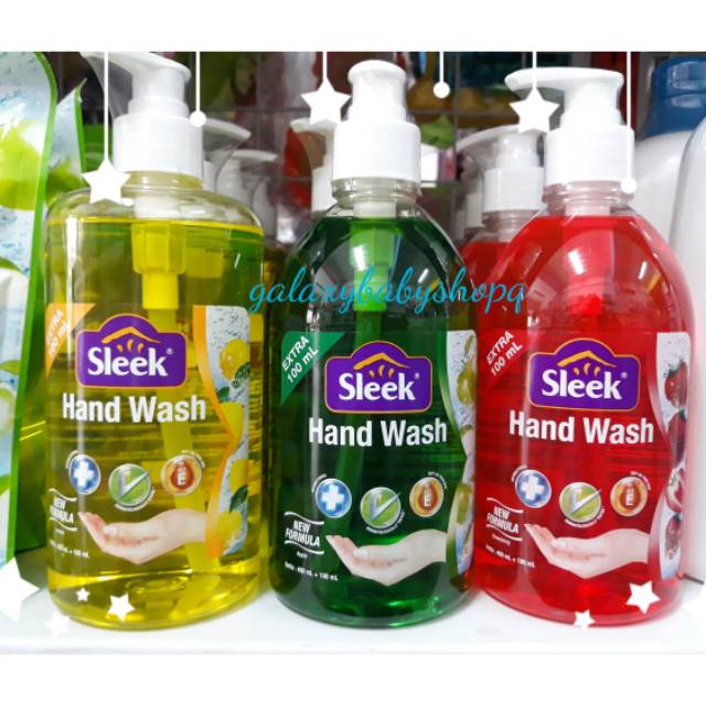 Sleek Hand Wash Pump 400ml+100ml(500ml)