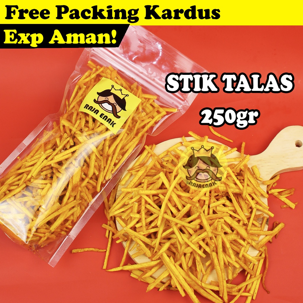 

STIK TALAS ASIN 250 gr | CAMILAN CEMILAN SNACK KILOAN MURAH KERIPIK GURIH