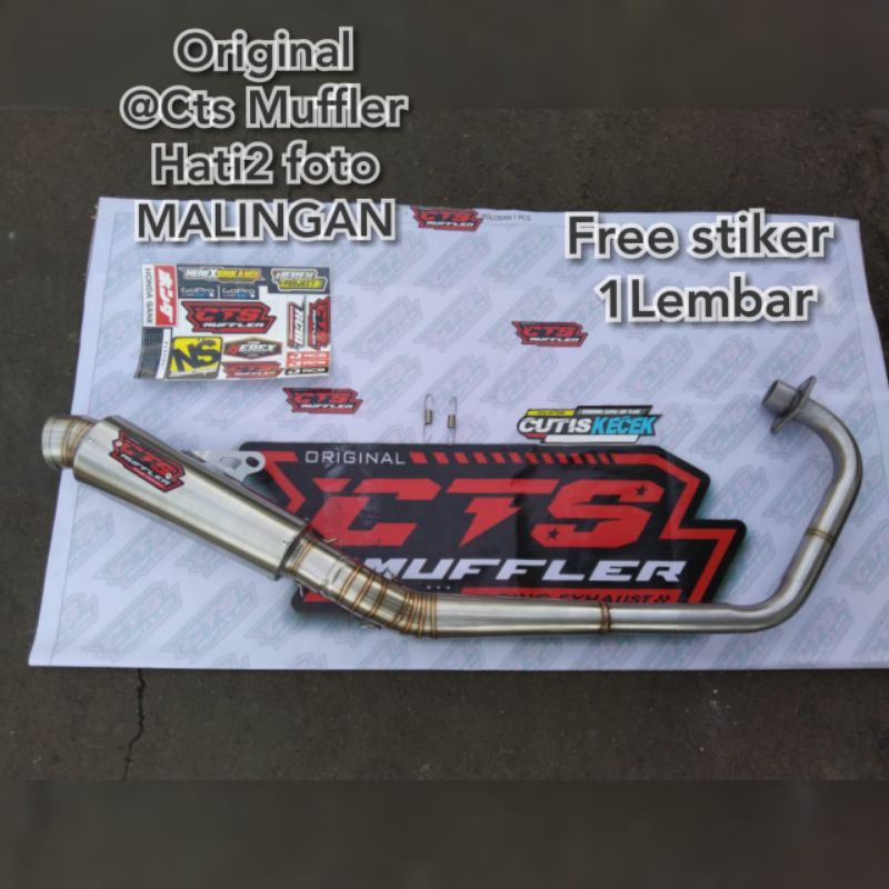 KNALPOT CTS TROMPET KEONG CB GL MP TIGER