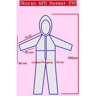  BAJU  HAZMAT APD  BISA DICUCI WASHABLE Shopee  Indonesia