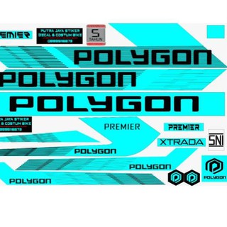 Paling Disukai Decal stiker sepeda polygon PREMIER  5 