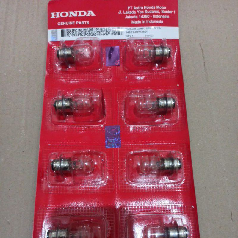 bohlam lampu depan honda grend supra x supra fit lagenda 12v 25