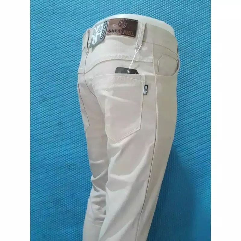 CELANA CHINO PANJANG PRIA SAKU TEMPEL MELAR ELASTIS SIZE 27-38 KWALITAS TERBAIK