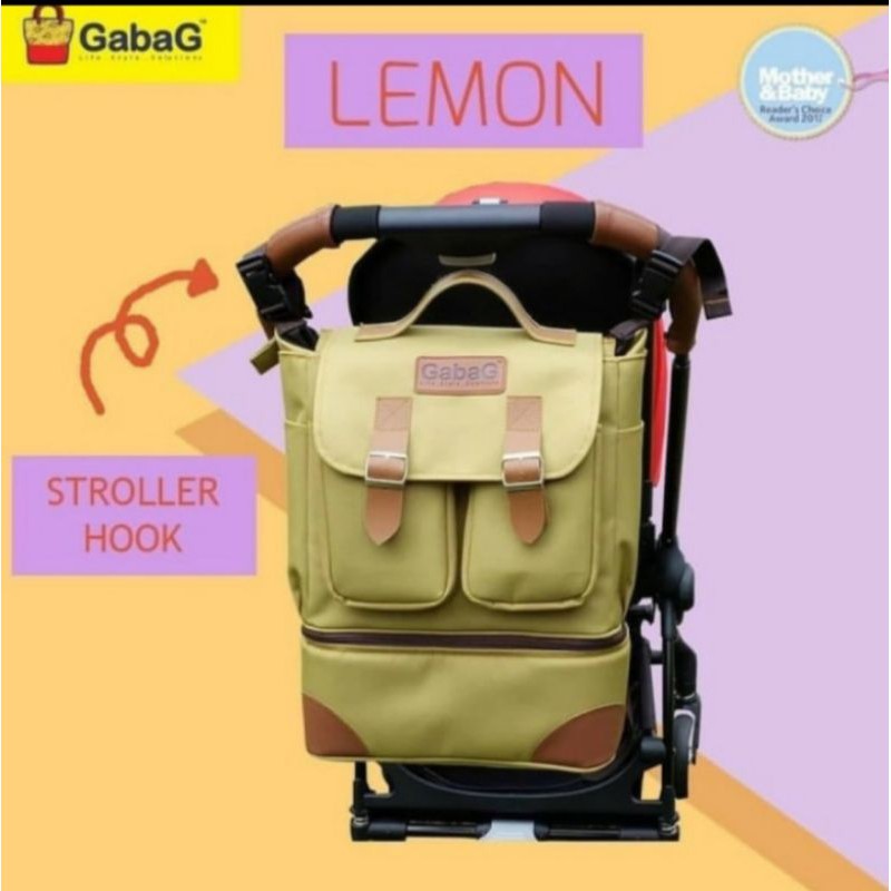 GABAG Lemon Backpack Series Cooler Bag Tas ASI Ransel Thermal Bag