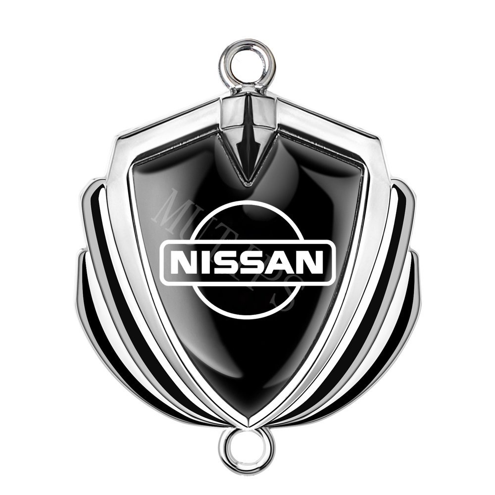 NISSAN Gantungan Kaca Spion Tengah Mobil 3D Bahan Metal Untuk March Juke Terrano Livina Serena Skyline Xtrail GTR t31 t30