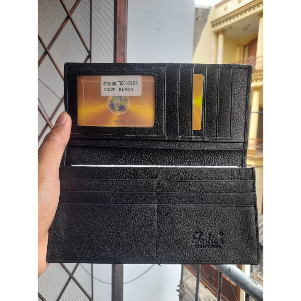 Dompet Pria Panjang Tailian / Dompet Pria Panjang Kulit Fashion Casual Import